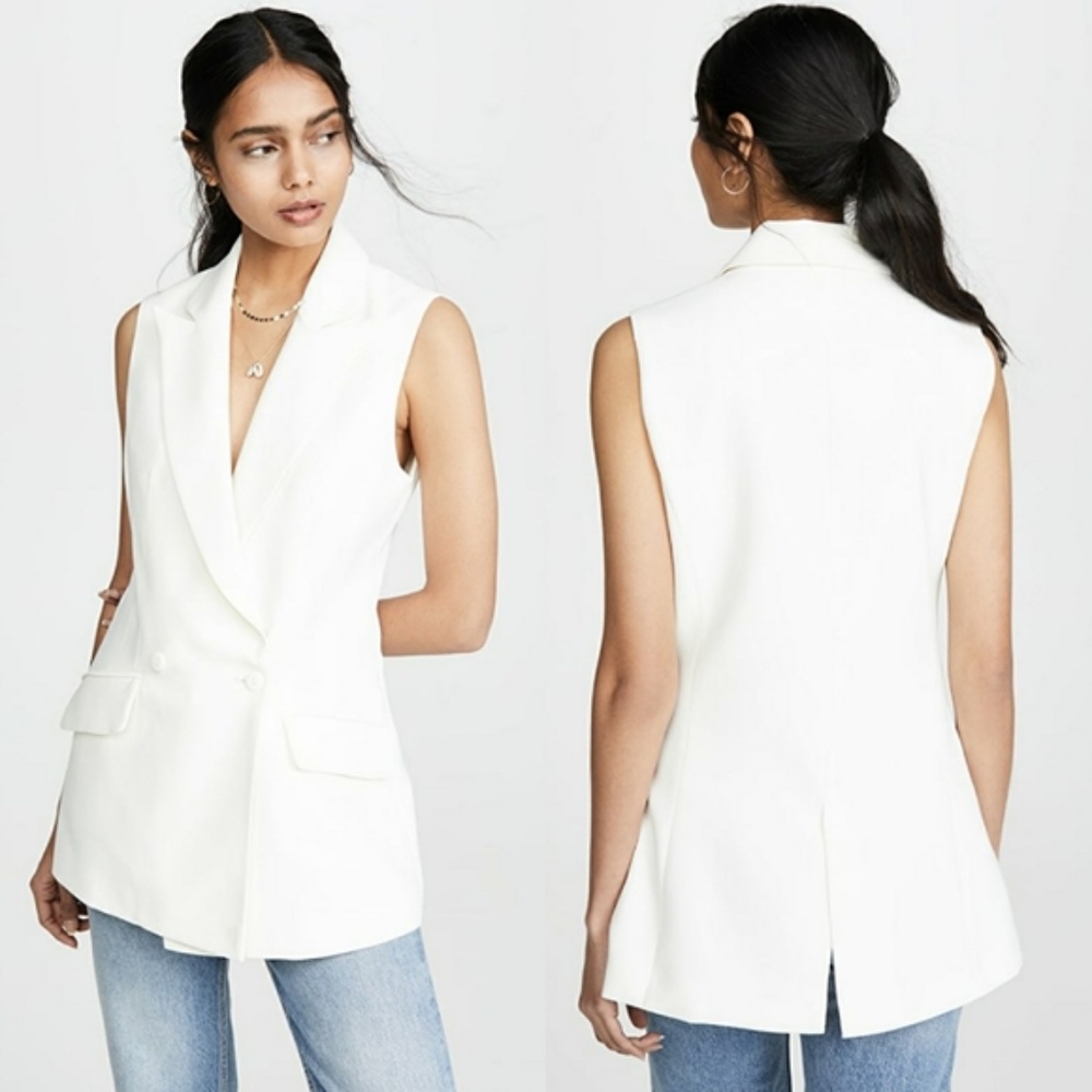 Amanda Uprichard Dixon Blazer Vest
